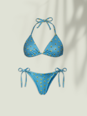 Bikini Bahía Azul Cielo Floral