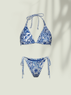 Bikini Azulejo Blue Tiles