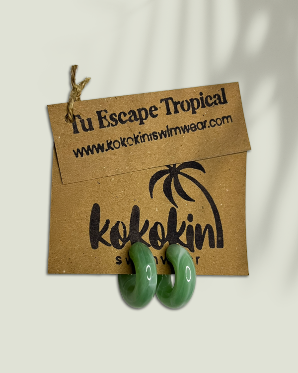 Caravanas Resina Marmoleada "Sea Foam"