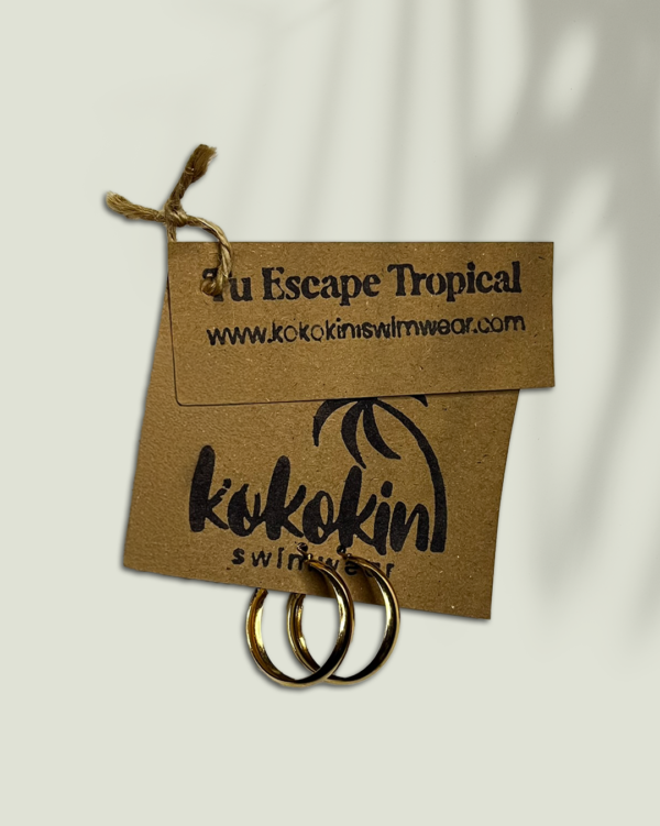 Caravanas Hoop "Brisa"